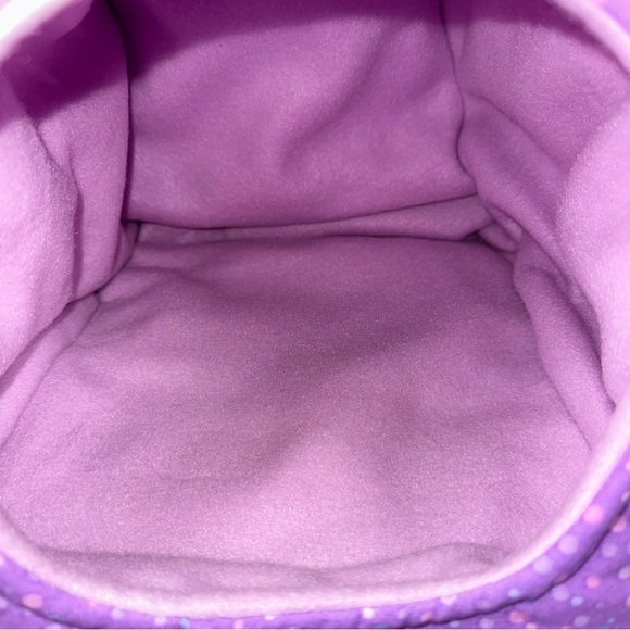 Guinea Pig Handmade Hut Bed Removable Pad Boba Tea Print Bearded Dragon Purple - Picture 5 of 8